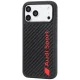 Audi R8 Carbon Fiber MagSafe vāciņš iPhone 18 Pro Max / 17 Pro Max, melns