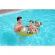 Bestway 34170-02 Kids Inflatable Boat Miś, 109 x 69 cm, Turquoise