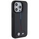 Чехол BMW Quilted Tricolor для iPhone 15 Pro - Черный