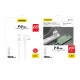 Кабель Dudao L6X USB-C - Lightning PD 20W, 1м, белый