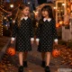 Детский костюм Wednesday Addams, платье, 115-125 см