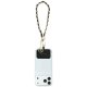 Guess универсальный ремешок на руку Saffiano Chain 4G Charm, черный