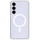 Spigen Ultra Hybrid Mag Case for Samsung Galaxy S25 FE MagSafe, Clear/White