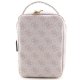 Guess Laptop Backpack Bag Rucksack, Pink Printed Stripes | Datorsoma Tūrisma Skolas Mugursoma