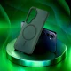 Чехол 3mk Smoke MagCase для Samsung Galaxy S26+, зеленый