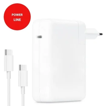 Зарядное устройство Extra Digital для ноутбука USB-C, 140W, белое