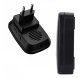 Wireless Door Bell Rington with Built-in Battery, Black