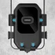 Dudao F7+ velosipēda un motocikla telefona turētājs, melns