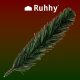 Artificial Spruce Branches for Decoration 21cm, 40 pcs, Ruhhy
