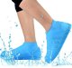 Waterproof Rubber Rain Shoes Boots Covers, L Size 41-47