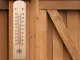 Koka mājas termometrs liels iekštelpu āra | Wooden house thermometer large indoor outdoor