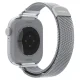 Spigen WBM4 Modern Fit pulksteņa siksniņa Apple Watch (40 / 41 / 42 mm), sudraba
