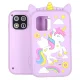 Детский игрушечный смартфон с камерой и картой 8 ГБ, единорог,...