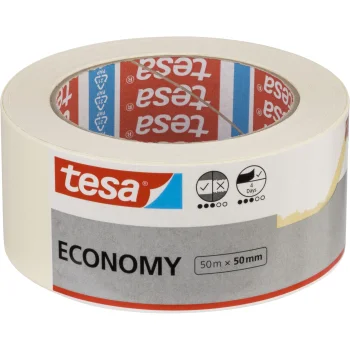 Малярная лента Tesa 05288, 50 м x 50 мм, бежевая