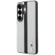 Чехол BMW M Perforated Stripe Logo MagSafe для Samsung Galaxy S26 Ultra, серый