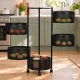 Кухонный стеллаж ModernHome на колесах с 5 поворотными корзинами,...