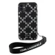 Karl Lagerfeld iPhone 11 / XR vāciņš Monogram Losange Saffiano, melns