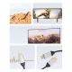 Orico H4Y1 HDMI 2.0 4K 60Hz kabelis 3 m, melns