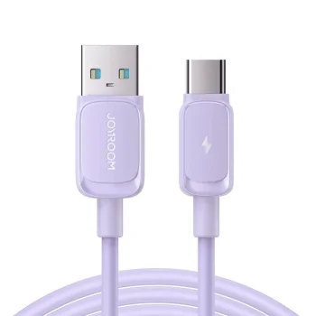 Joyroom S-AC027A14 USB uz USB-C kabelis, 3A, 1.2m, violets