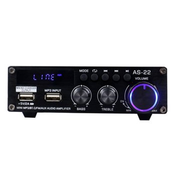 Blitzwolf AS-22 Audio Amplifier 45W with Bluetooth 5.0 and Remote Control