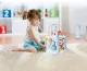 Деревянный развивающий куб Ecotoys 1020 с сортером и кубиками