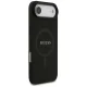 Guess Saffiano Classic Logo MagSafe vāciņš iPhone Air Black