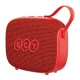 Wireless Portable Speaker QCY SP3, Bluetooth 6.0, IPX5, Red