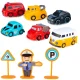 XL Toy Car Parking Garage with Elevator and 6 Cars