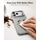 ESR Atelier Kickstand MagSafe vāciņš priekš iPhone 18 Pro / 17 Pro, pelēks