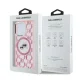 Чехол Karl Lagerfeld для iPhone 15 Pro IML Monogram Karl & Choupette MagSafe, розовый