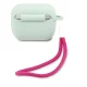 Guess AirPods Pro maciņš Silicone Vintage, zils/fuksija