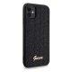 Guess iPhone 11 / XR Case Disco Metal Script, Black