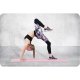Neo-Sport Exercise Mat 173 x 61 cm for Yoga & Fitness 192101, Pink