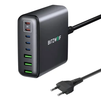 Sienas lādētājs Blitzwolf BW-S26 250W