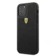 Чехол Ferrari для iPhone 12 / 12 Pro On Track Perforated, черный