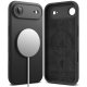 Ringke iPhone 17 Air vāciņš Silicone Magnetic MagSafe, melns