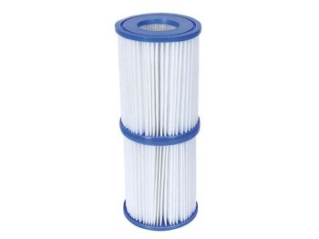 Bestway 58094 Type II Pool Pump Filter Cartridge, 2 pcs