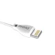 Dudao USB / Apple Iphone Lightning Data Charging Cable 5A 2m, White | Ātrās Uzlādes Lādētājvads Datu Pārraides...