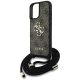 Чехол Guess 4G Big Logo Cord Strap Crossbody для iPhone 16 Коричневый