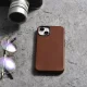 iCarer ādas vāciņš iPhone 14 Plus ar MagSafe atbalstu, brūns