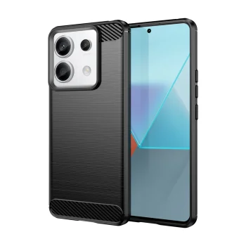 Чехол для Xiaomi Redmi Note 13 Pro Carbon Case, черный