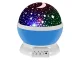 Ночная лампа проектор, Синий | Dream Rotating Night Star Projection Lamp, Blue