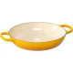 Le Creuset Gourmet seklais čuguna sautējamais katls 30 cm, 3,5 l, dzeltens