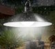 Āra Apgaismojums Dārza Nakts LED Lampa Lustra ar Saules Paneli (Bateriju) un Tālvadības Pulti | Outdoor Garden...