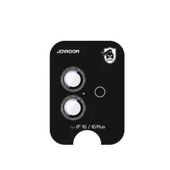 Kameras aizsargstikls Joyroom JR-MSF0298 priekš iPhone 16 / 16 Plus, melns