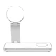 Беспроводное зарядное устройство 3-в-1 Tech-Protect QI15W-A47 MagSafe, белое