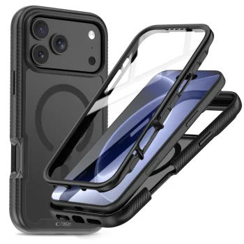 Чехол Tech-Protect Defense MagSafe для iPhone 17 Pro Max / 18 Pro Max, Matte Black