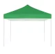 Gazebo Replacement Canopy 3x3m Roof Cover 420D PVC MultiGarden, Green