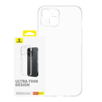 Baseus OS-Lucent Series vāciņš iPhone 15 Plus, caurspīdīgs
