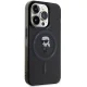 Karl Lagerfeld iPhone 15 Pro Max vāciņš IML Ikonik MagSafe, melns